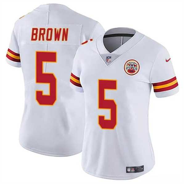 Women's Kansas City Chiefs #5 Hollywood Brown White Vapor Untouchable Limited Stitched Jersey Dzhi,We sell and wholesale Women's Kansas City Chiefs #5 Hollywood Brown White Vapor Untouchable Limited Stitched Jersey Dzhi on line form chian!